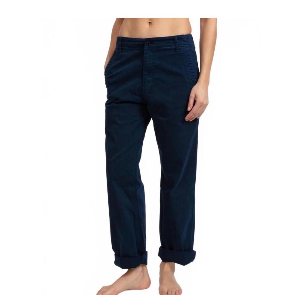 ASKK NY jeans blue anchor twill chino pants sz 25